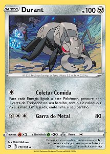 Durant (132/192) - Carta Avulsa Pokemon