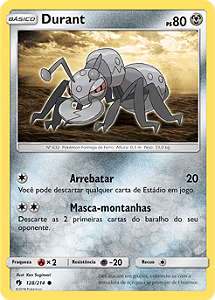 Durant (128/214) - Carta Avulsa Pokemon