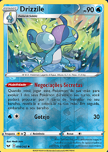 Drizzile (56/202) REV FOIL - Carta Avulsa Pokemon