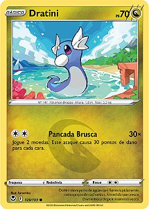 Dratini (129/195) - Carta Avulsa Pokemon