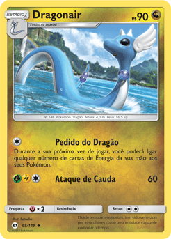 Dragonair (95/149) - Carta Avulsa Pokemon