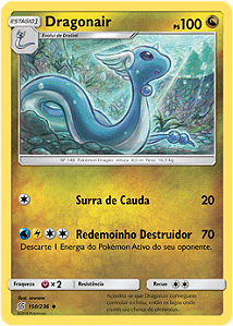 Dragonair (150/236) REV FOIL - Carta Avulsa Pokemon