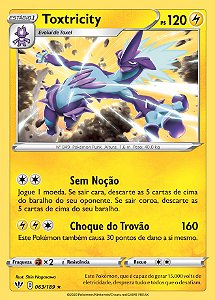 Toxtricity (63/189) REV FOIL - Carta Avulsa Pokemon