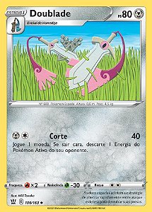 Doublade (106/163) - Carta Avulsa Pokemon