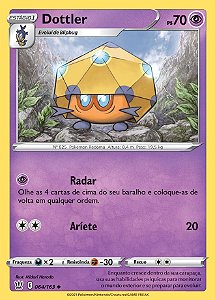 Carta de pokémon TCG- Mostarda Estilo Golpe Decisivo (163/163