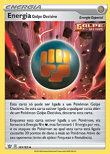 Energia Golpe Decisivo / Single Strike Energy (141/163) - Carta Avulsa Pokemon