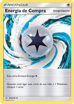 Energia de Compra / Draw Energy (209/236) - Carta Avulsa Pokemon