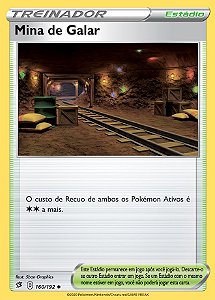 Mina de Galar / Galar Mine (160/192) - Carta Avulsa Pokemon