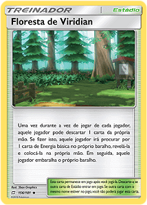 Floresta de Viridian / Viridian Forest (156/181) - Carta Avulsa Pokemon