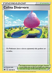 Colina Dinárvore / Dyna Tree Hill (135/198) REV FOIL - Carta Avulsa Pokemon