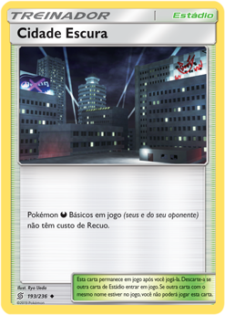 Cidade Escura / Dark City (193/236) - Carta Avulsa Pokemon