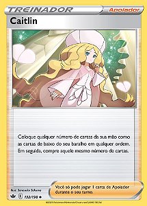 Caitlin (132/198) - Carta Avulsa Pokemon