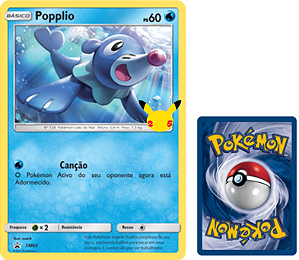 Popplio (SM03) - Carta Gigante Pokemon / Oversize - Celebrações