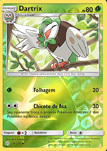 Dartrix (19/236) REV FOIL - Carta Avulsa Pokemon