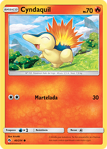 Cyndaquil (40/214) - Carta Avulsa Pokemon