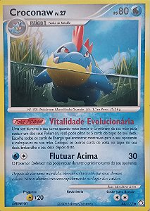 Croconaw LV.27 (44/123) - Carta Avulsa Pokemon