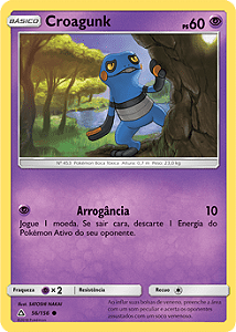 Croagunk (56/156) - Carta Avulsa Pokemon