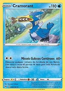 Cramorant (040/185) - Carta Avulsa Pokemon