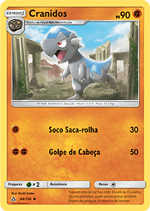 Cranidos (64/156) - Carta Avulsa Pokemon