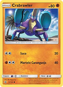 Crabrawler (72/149) - Carta Avulsa Pokemon