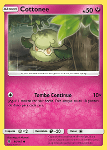 Cottonee (90/145) - Carta Avulsa Pokemon