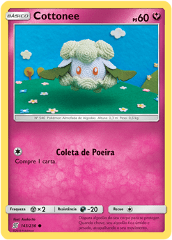 Cottonee (143/236) REV FOIL - Carta Avulsa Pokemon