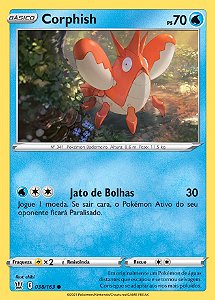 Corphish (38/163) REV FOIL - Carta Avulsa Pokemon