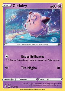 Clefairy (74/192) - Carta Avulsa Pokemon