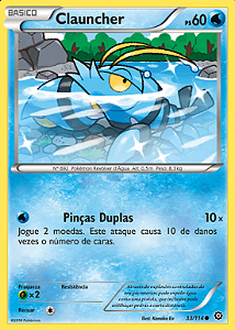 Clauncher (33/114) - Carta Avulsa Pokemon