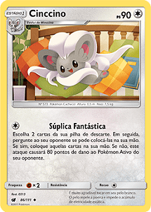 Cinccino (86/111) - Carta Avulsa Pokemon