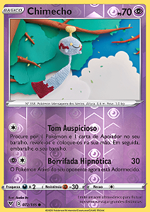 Chimecho (072/185) REV FOIL - Carta Avulsa Pokemon