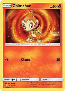 Chimchar (20/156) - Carta Avulsa Pokemon