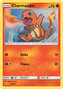 Charmander (7/68) - Carta Avulsa Pokemon