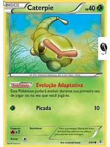 Caterpie (3/83) - Carta Avulsa Pokemon