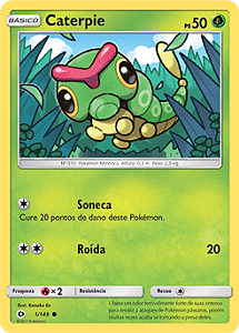 Caterpie (1/149) - Carta Avulsa Pokemon