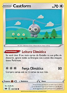 Castform (121/198) - Carta Avulsa Pokemon