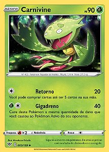 Carnivine (5/189) - Carta Avulsa Pokemon