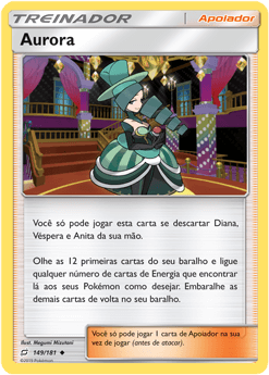 Aurora / Morgan (149/181) - Carta Avulsa Pokemon