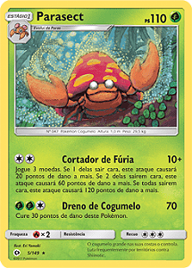 Parasect (5/149) - Carta Avulsa Pokemon