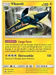 Vikavolt (52/149) FOIL - Carta Avulsa Pokemon