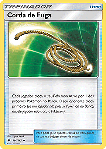 Corda de Fuga / Escape Rope (114/147) REV FOIL  - Carta Avulsa Pokemon