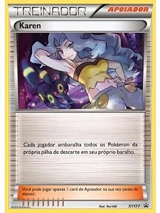 Karen (XY177) - Carta Avulsa Pokemon