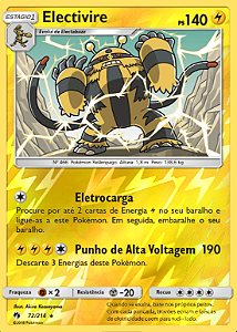 Electivire (72/214) REV FOIL - Carta Avulsa Pokemon