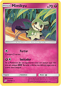 Mimikyu (112/181) - Carta Avulsa Pokemon