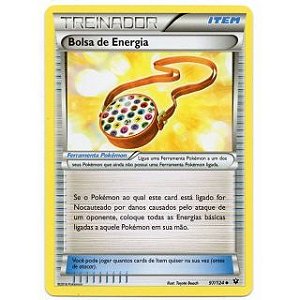 Bolsa de Energia / Energy Pouch (97/124) - Carta Avulsa Pokemon