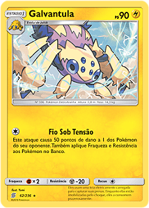 Galvantula (62/236) - Carta Avulsa Pokemon