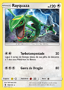 Pokemon Rayquaza Gx Shiny Promo Oversize Sol E Lua Destinos