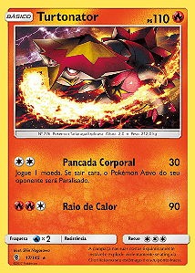 Turtonator (17/145) - Carta Avulsa Pokemon