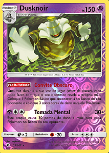 Dusknoir (53/147) REV FOIL - Carta Avulsa Pokemon