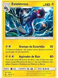 Eelektross (46/147) - Carta Avulsa Pokemon